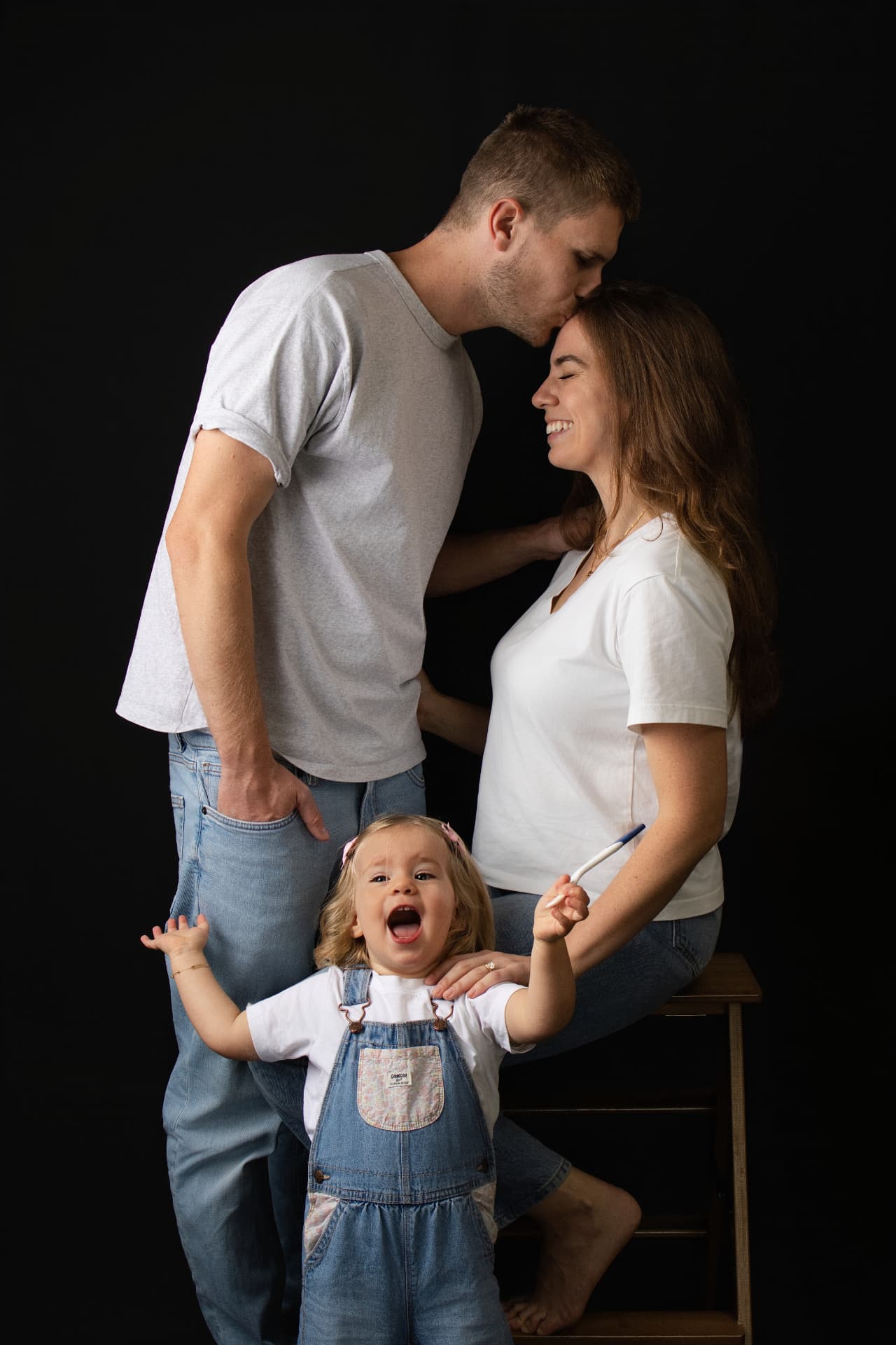 Family together in a warm, natural moment